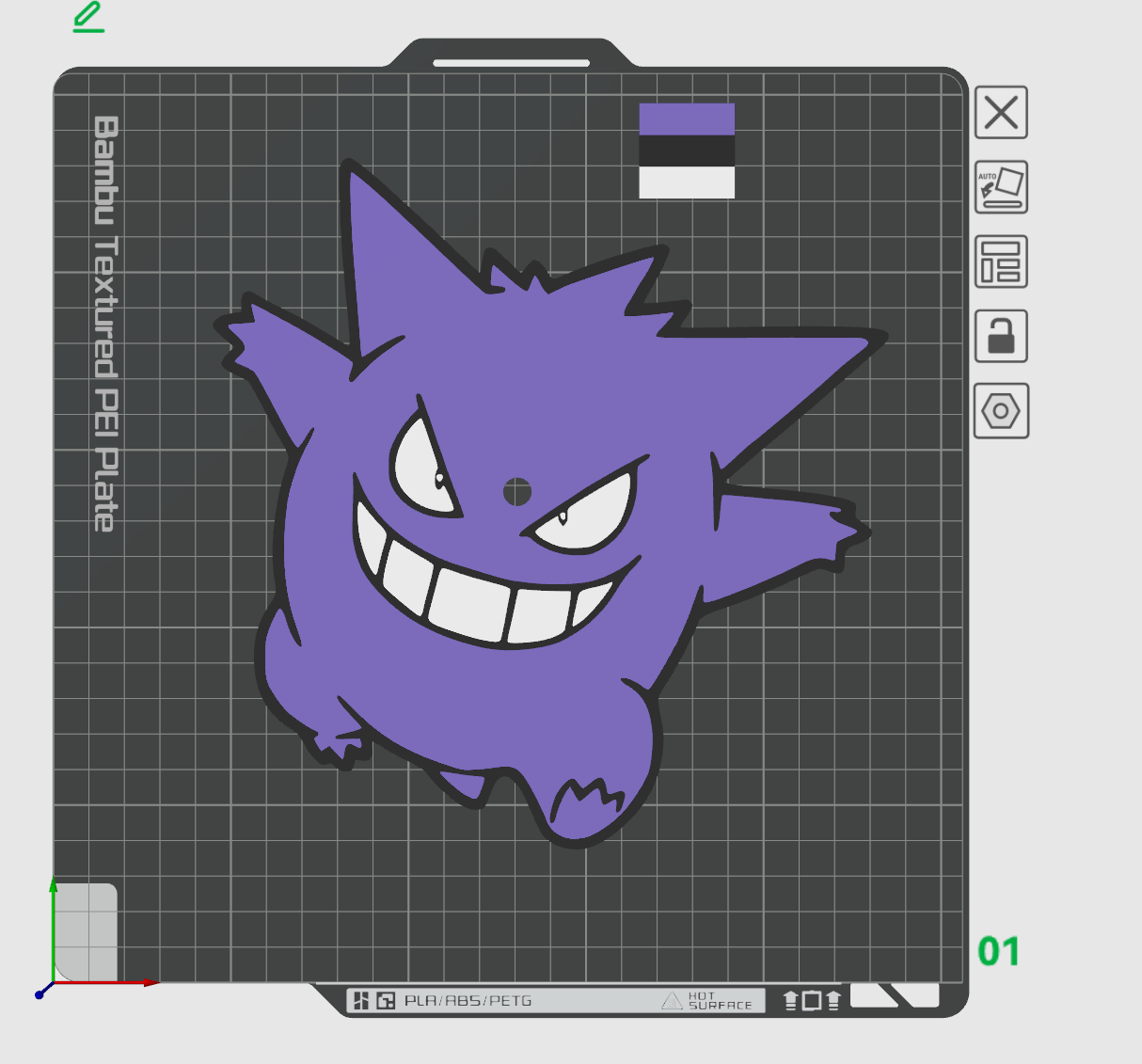 Miniatura 6 do modelo 3D Modular Pokemon Clock