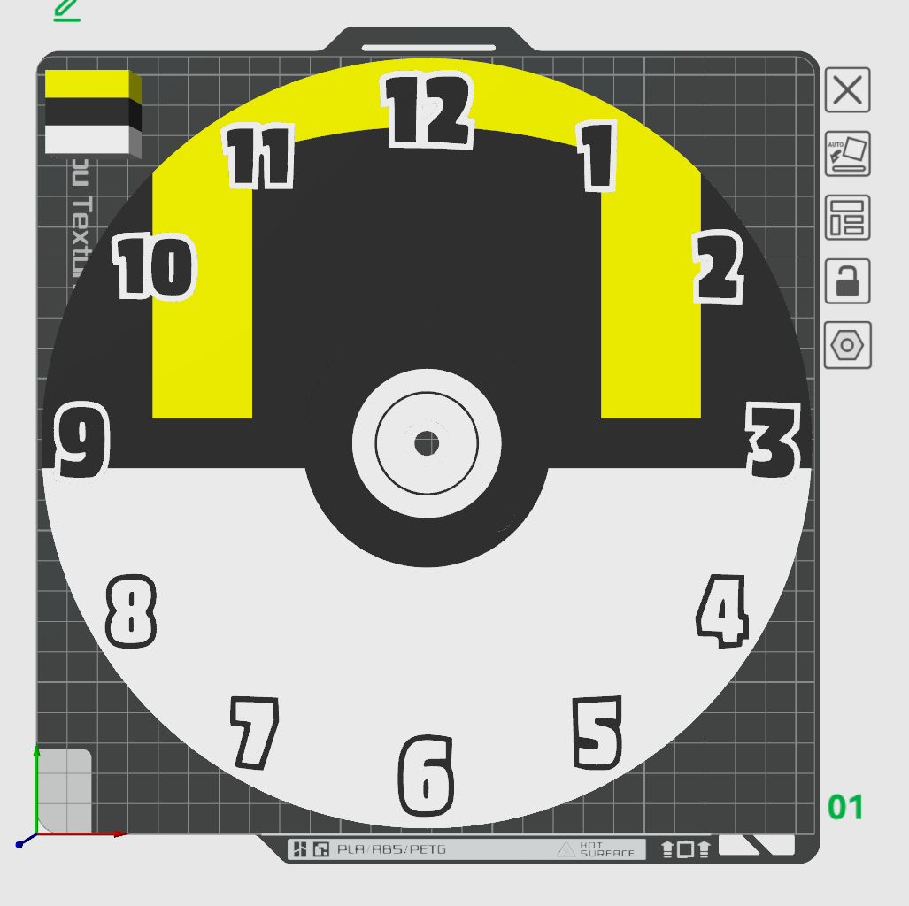 Miniatura 2 do modelo 3D Modular Pokemon Clock