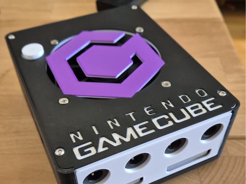 Gamecube mini custom lid