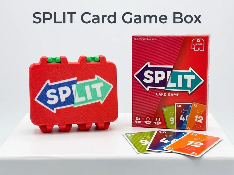 Split Card Game Box