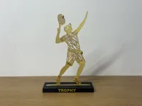 Male Tennis Player A1 Mini