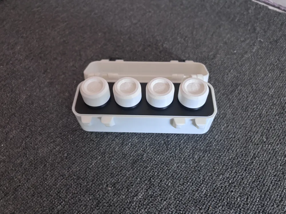 Vertical pill capsule insert for SnapLock box - Free 3D Print Model ...