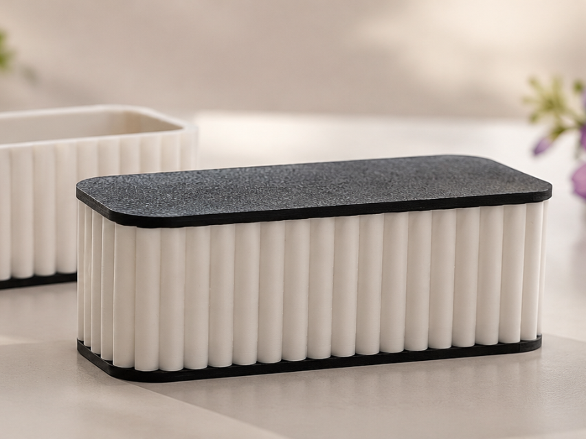 Japandi Mini Organizer Box “Nami” – Discreet Box