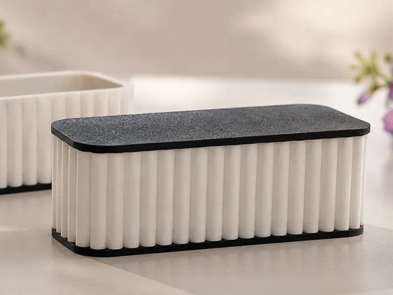 Japandi Mini Organizer Box “Nami” – Discreet Box