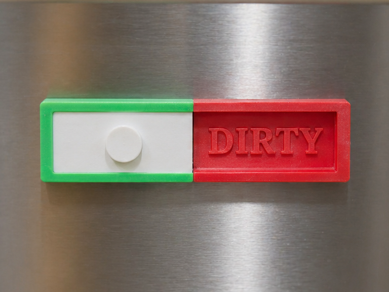 Dishwasher Clean/Dirty Slider No AMS Needed