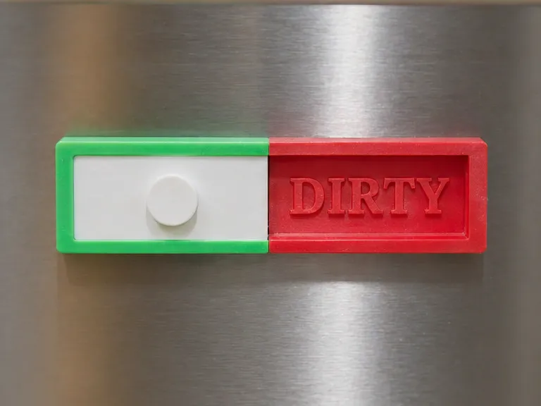 Dishwasher Clean/Dirty Slider No AMS Needed