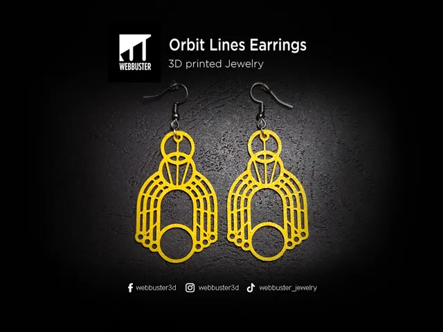 Orbit Lines Earrings