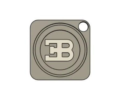 Bugatti key ring