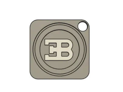 Bugatti key ring