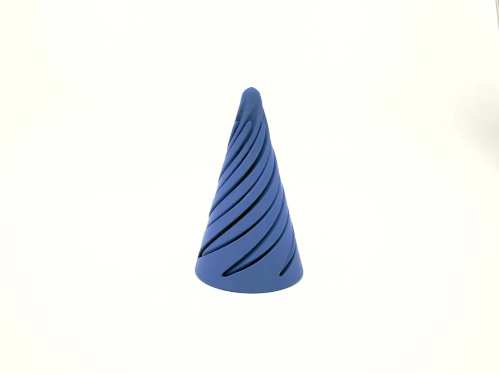 Spiral cone fidget toy - Free 3D Print Model - MakerWorld