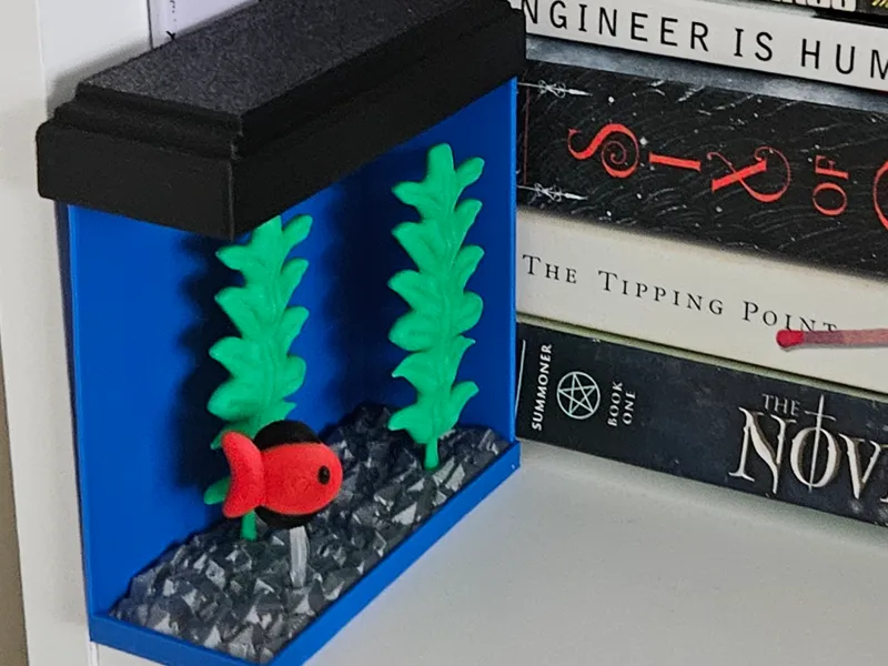 Aquarium Book Nook – Nomad Sculpt