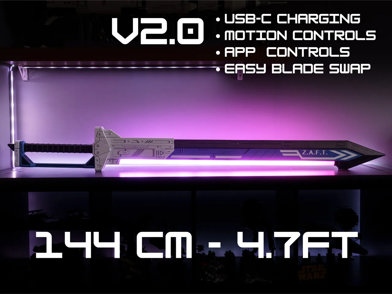 Gundam Laser Sword V2.0 view 2