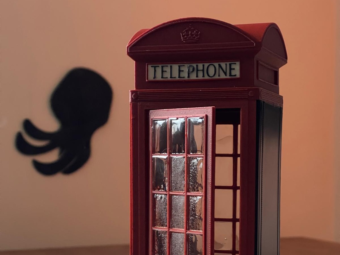 British Vintage Phone Booth