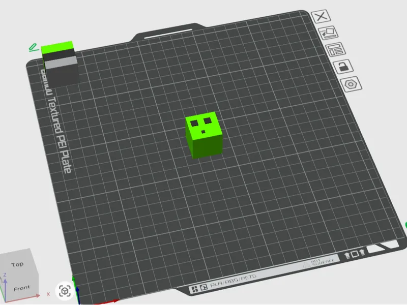 Minecraft Slime Cube