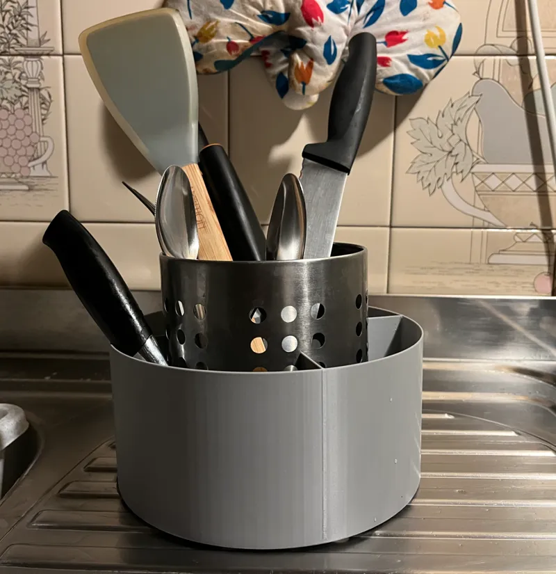 Ikea Odrning cutlery drainer extension