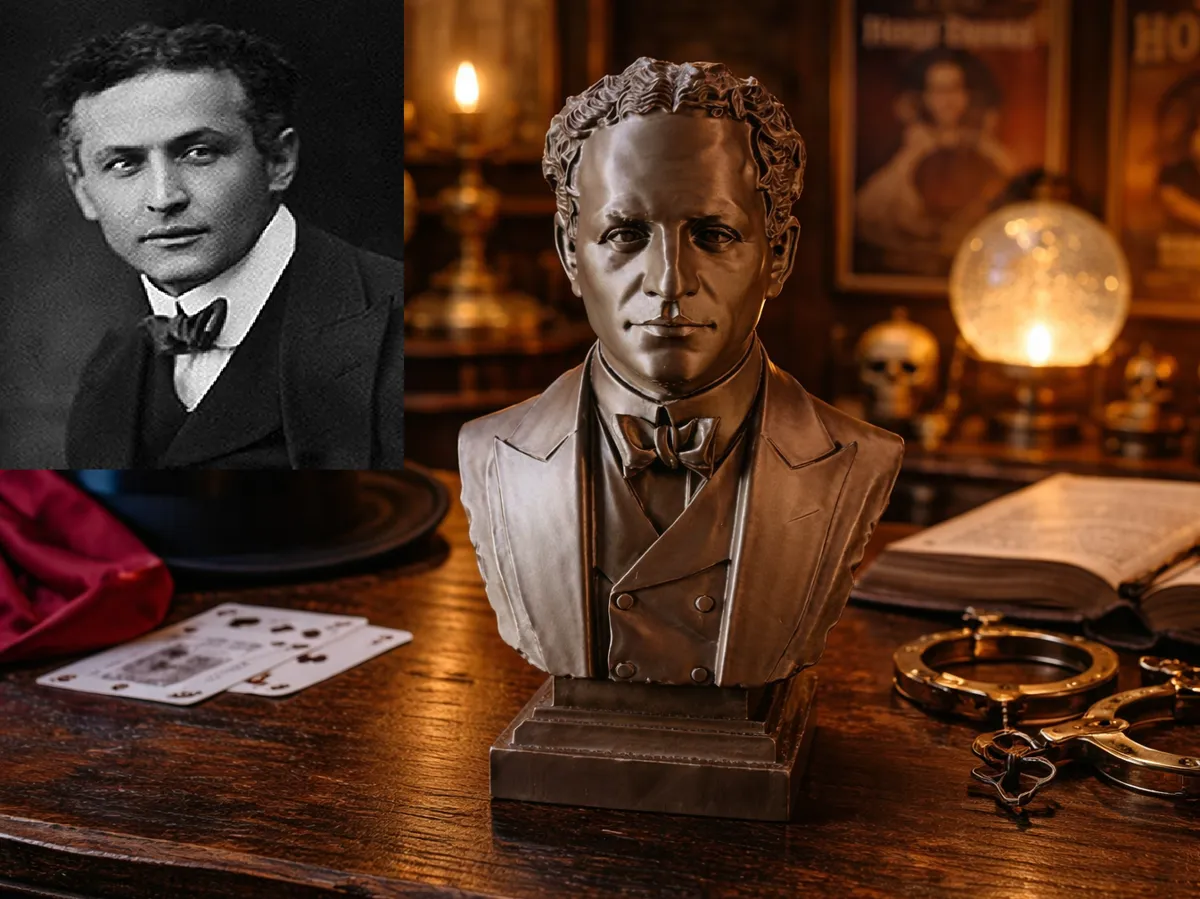 Harry Houdini (Ehrich Weisz) – Bust - Free 3D Print Model - MakerWorld