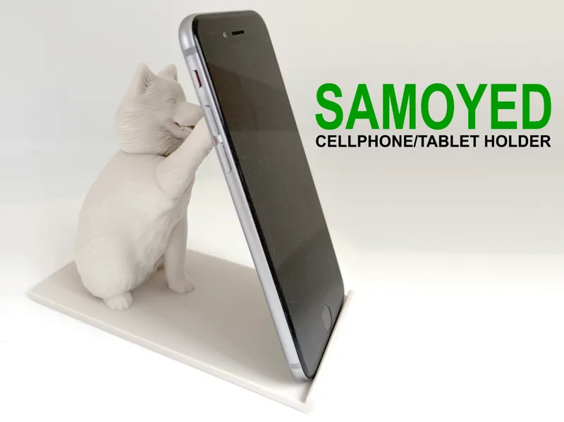 Samoyed (Dog) Cellphone/Tablet Holder