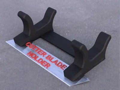 magnetic cutter blade holder