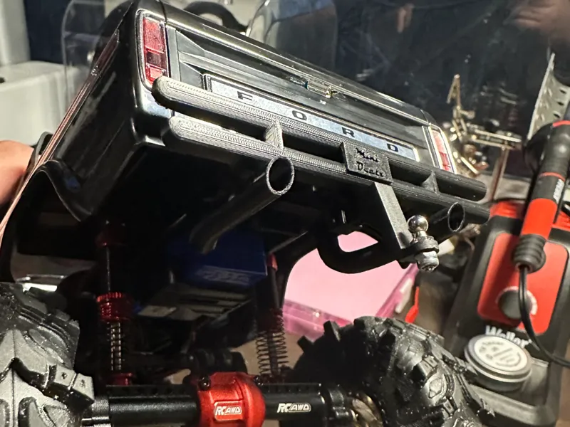 TRX4M Hightrail Dual Exhaust Straight