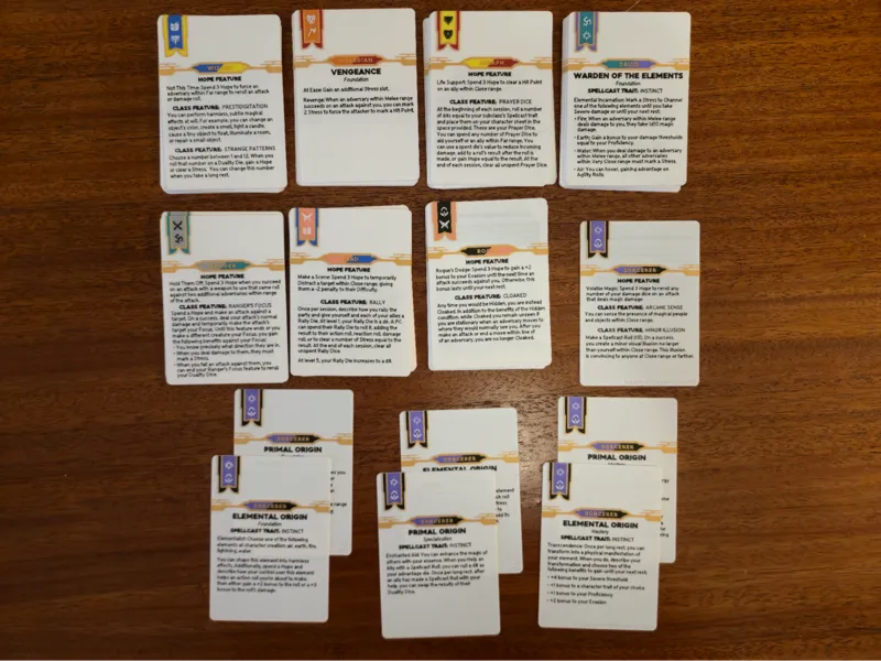 Daggerheart - Class Cards