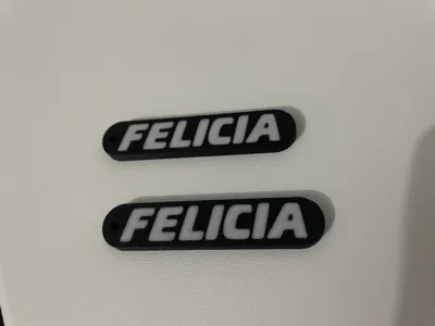 Skoda FELICIA keychain