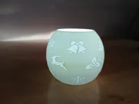 Bougeoir de Noël élégant à LED — photo 2