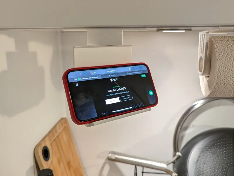 Rotating Phone Holder Cabinet Desks