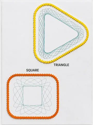 Letrero o emblema decorativo: FORMA - Parametric Unconventional Spirograph — vista de referencia 4