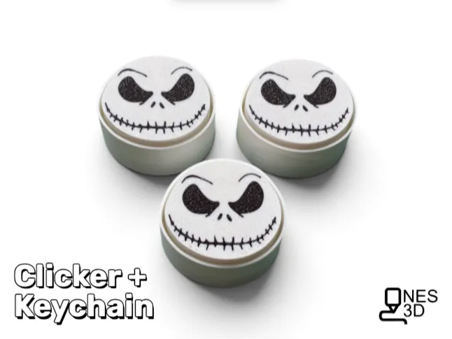 Llavero: Jack Clicker + Keychain. Referencia del modelo original.