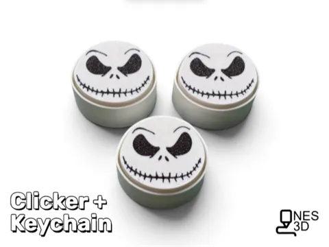 Llavero: Jack Clicker + Keychain — referencia de MakerWorld