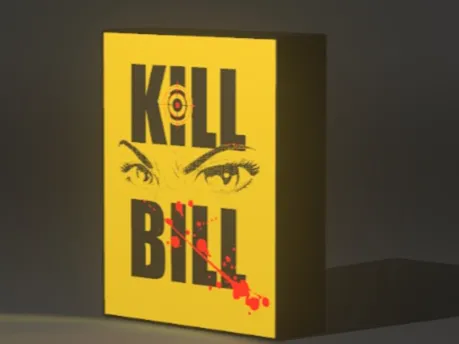 Kill Bill LED Light Box –
