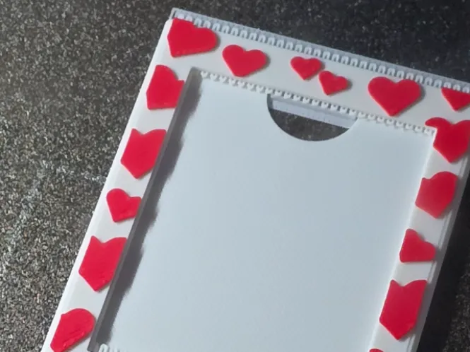 Valentine's Polaroid Frame