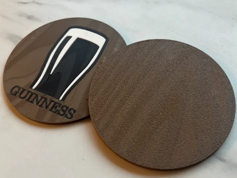 GUINNESS WOOD COASTER