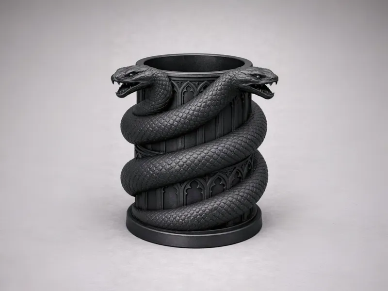 ouble Basilisk Pen Holder – Harry Potter