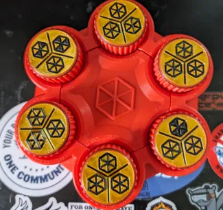 Hexglyph PuzzleBox (all credit goes to 3D printy) 