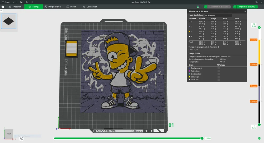 Bart Simpson - Free 3D Print Model - MakerWorld