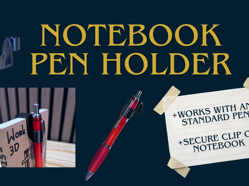 Pen holder for Books
