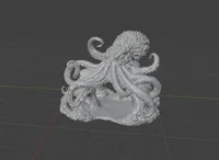 Ornement kraken pour aquarium — photo 4