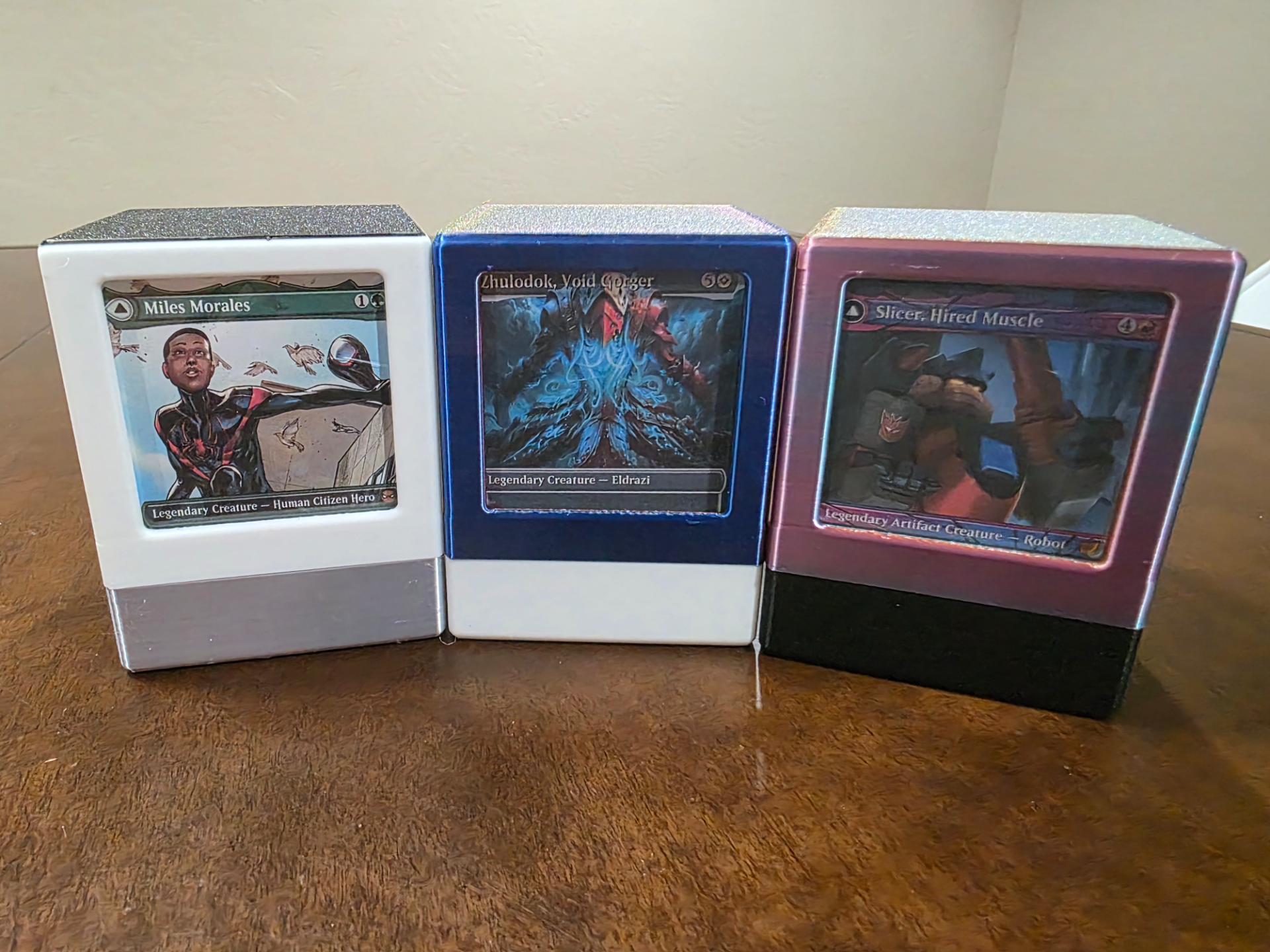 MTG Commander Deckbox window Token/Proxy Friendly