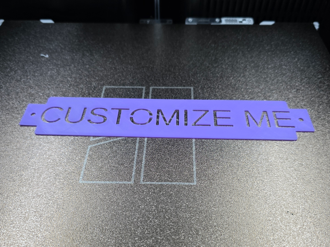 Parametric Stencil Generator - Easy Custom Text