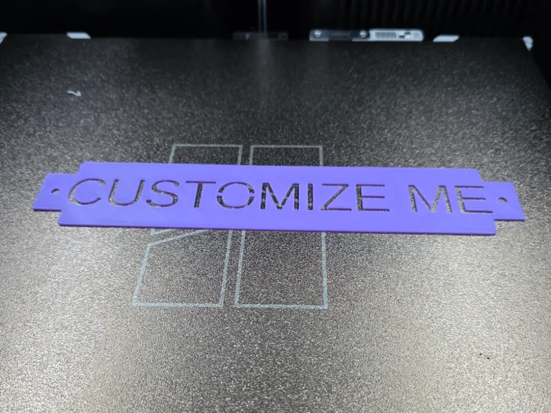 Parametric Stencil Generator - Easy Custom Text