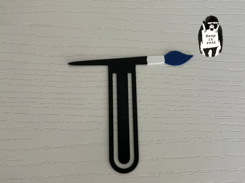 Paint Brush Bookmark 