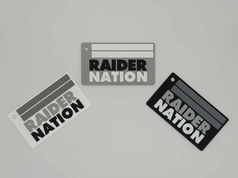 Las Vegas Raiders "Raider Nation" Luggage Tags
