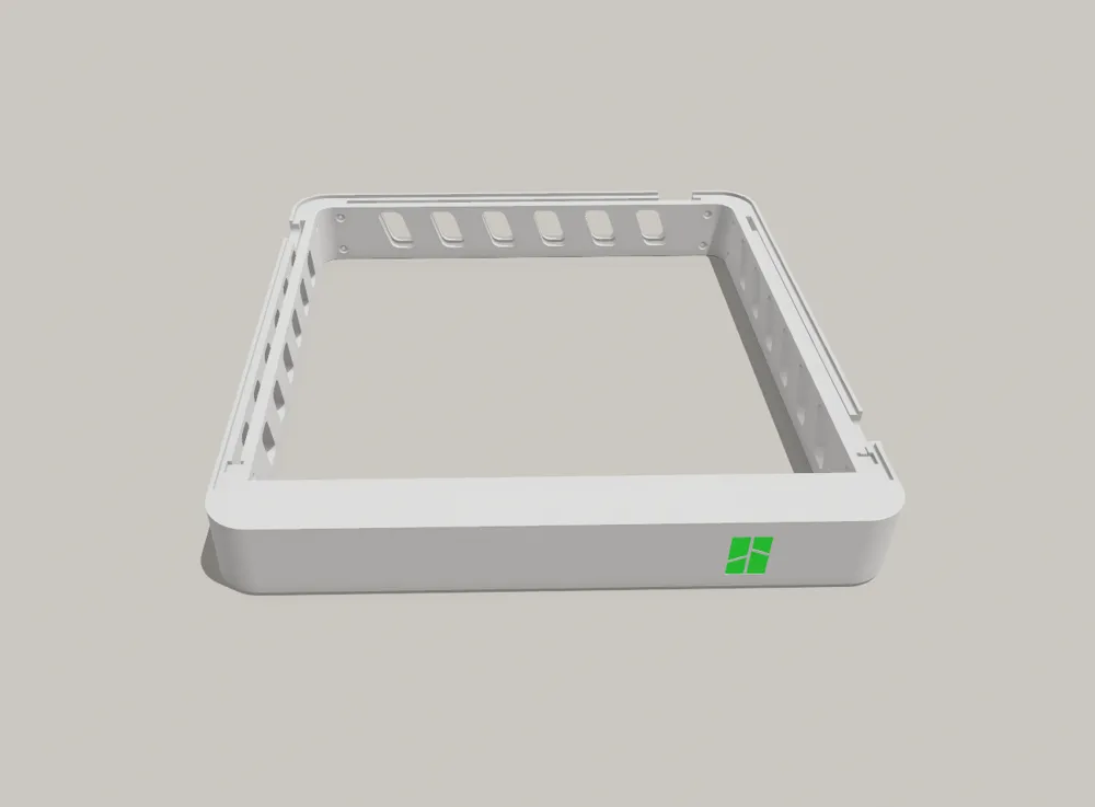 Ot Riser Grille P1S P2S X1C Riser 50mm - Manual Grille Side Pegboard - Free 3D Print ...