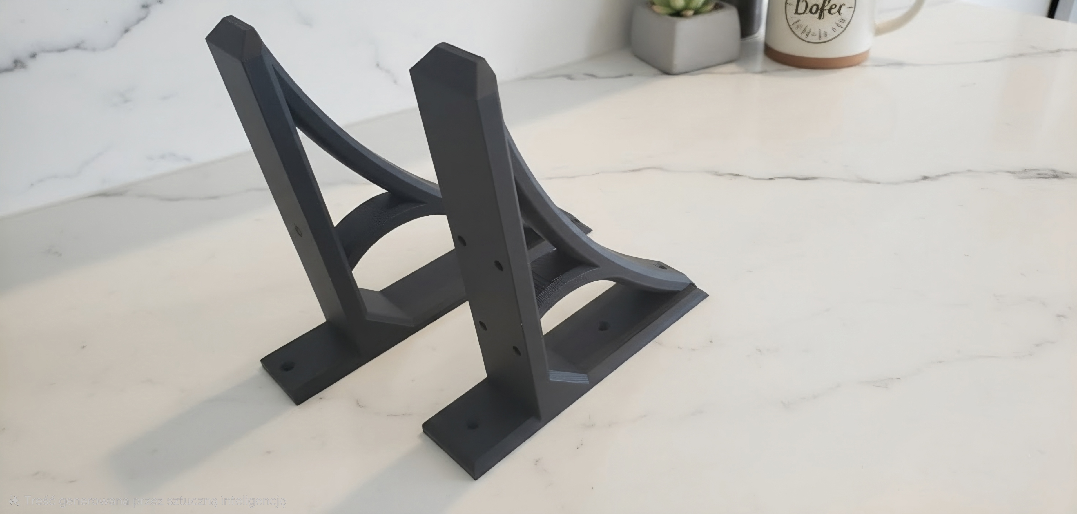 Miniatura 2 do modelo 3D Heavy Shelf Bracket
