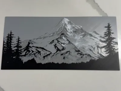 Mt. Hood 3D Canvas