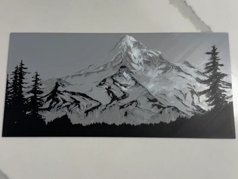 Mt. Hood 3D Canvas