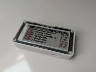 Case for 2,9" ePaper display with Wemos D1 Mini