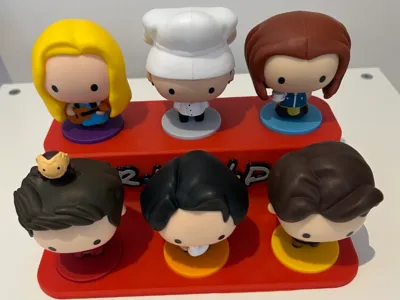 McDonalds Friends Figuren Podest - Free 3D Print Model - MakerWorld