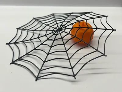 TPU Flexible Spider Web - Halloween Decoration